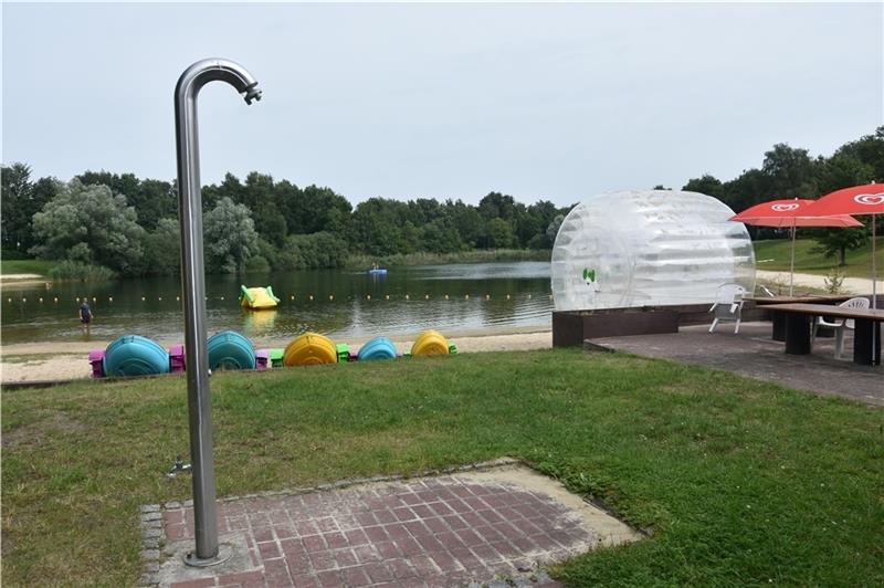 Der idyllische Badesee in Fredenbeck soll weiterhin ein Ort der Ruhe und Erholung bleiben. Foto: Laudien