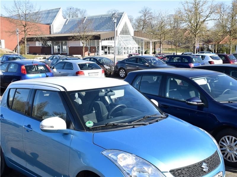 Der innenstadtnahe Parkplatz am Stadeum. Foto: Strüning