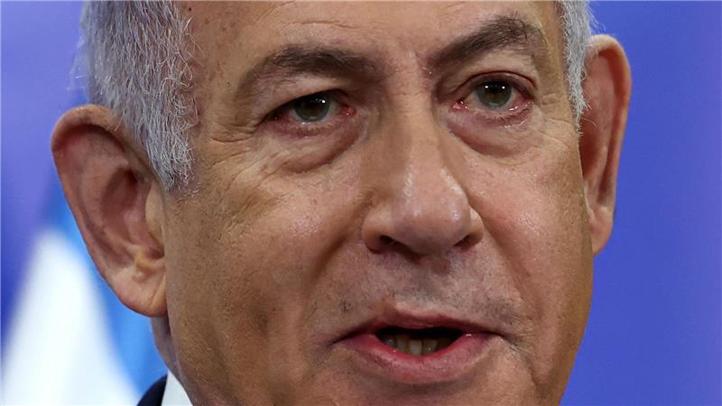 Der israelische Ministerpräsident Benjamin Netanjahu hat sich erneut in einer Videoansprache zum Gaza-Krieg geäußert. (Archivbild)