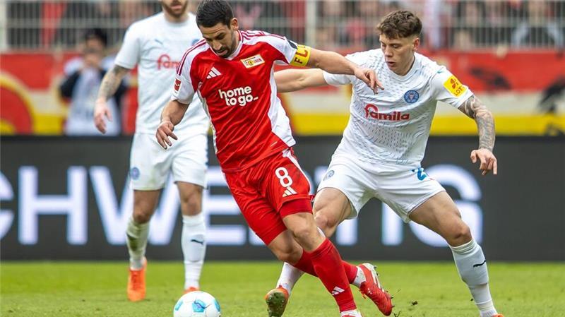 Das sagt Unions Kapitän zum Wirbel nach dem Feuerzeug-Eklat Der juristische Wirbel spornt Union Berlins Routinier Rani Khedira nur noch mehr an.