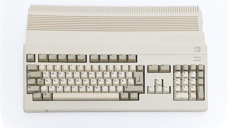 Der kleinere Amiga 500 brachte 1987 den kommerziellen Durchbruch.