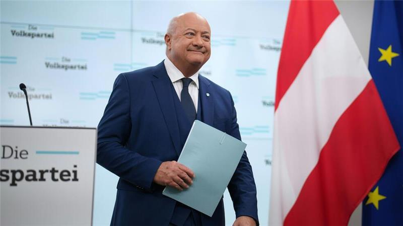 Der konservative Parteichef Christian Stocker wird Kanzler. (Foto: Archiv)