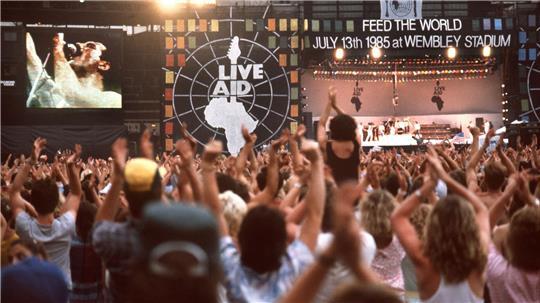 Der mitreißende Auftritt von Queen bei „Live Aid“ ist legendär. (Archivbild)
