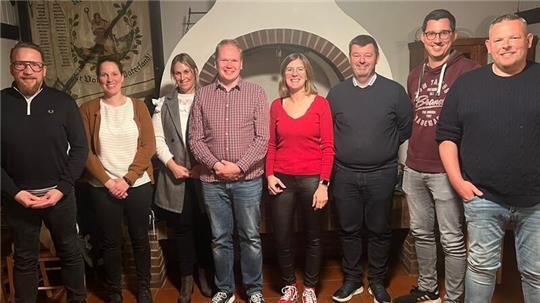 Der neu gewählte Vorstand des SPD-Ortsvereins Harsefeld.