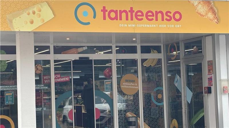 24-Stunden-Supermarkt: Tante Enso wird zum neuen Dorftreffpunkt Der neue Dorfsupermarkt befindet sich an gewohnter Stelle und im ehemaligen „nah und gut“-Supermarkt an der Ehebrocker Straße.