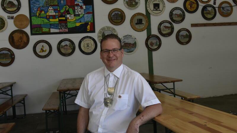 Der neue König von Altkloster: Peter Kohlhof.