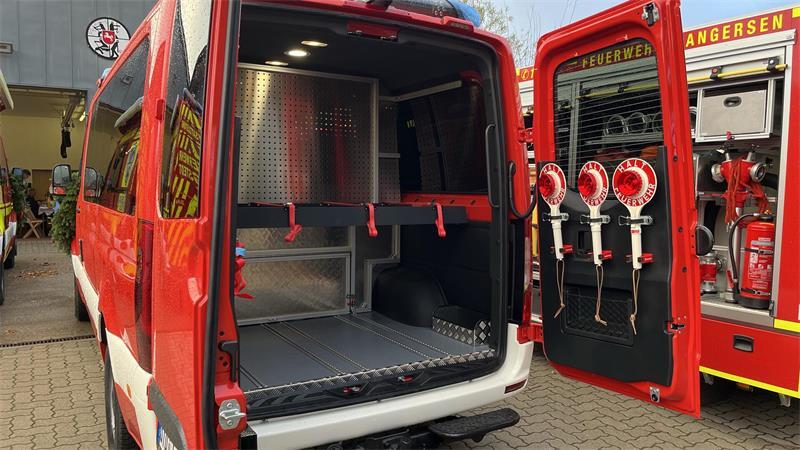 Der neue MTW der Feuerwehr Bargstedt.