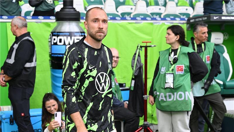 Drei Tore in der Nachspielzeit: Spektakel in Wolfsburg Der neue Wolfsburg-Star Christian Eriksen.