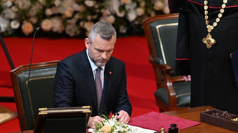 Pellegrini als neuer Präsident der Slowakei vereidigt Der neue slowakische Präsident Peter Pellegrini.