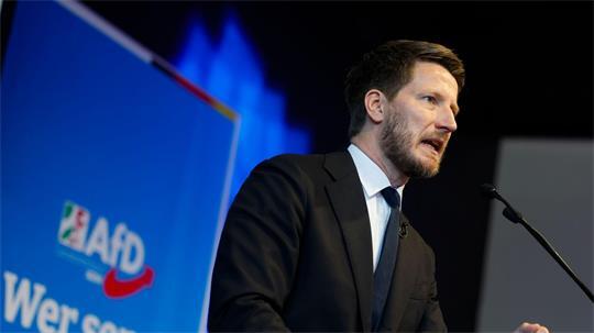Der nordrhein-westfälische AfD-Chef Martin Vincentz macht dem Bundesvorstand schwere Vorwürfe. (Archivbild)