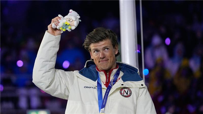 Der norwegische Langläufer Johannes Hoesflot Klaebo war der erfolgreichste Athlet der Winterspiele.