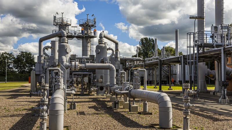 Neue Salzkavernen in Harsefeld sollen als Wasserstoff-Speicher dienen Der oberirdische Teil der Storengy-Erdgasspeicheranlage in Ohrensen.
