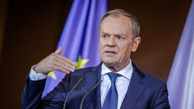 Polen will über Wiedergutmachung für Kriegsschäden reden Der polnische Ministerpräsident Donald Tusk.