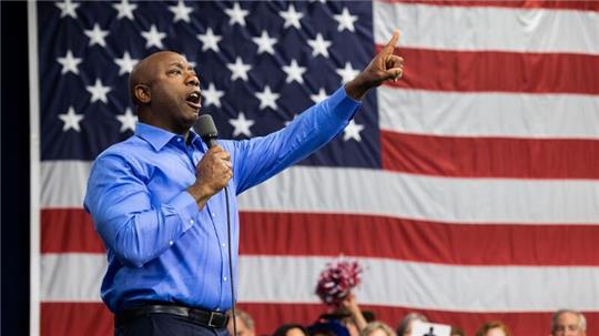 Der republikanische US-Senator Tim Scott hatte seine Bewerbung im Mai verkündet - nun gibt er auf.