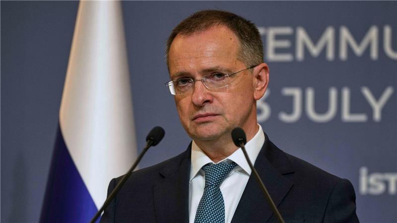 Der russische Chefunterhändler Wladimir Medinski vertritt die Vorgaben des Kremls.