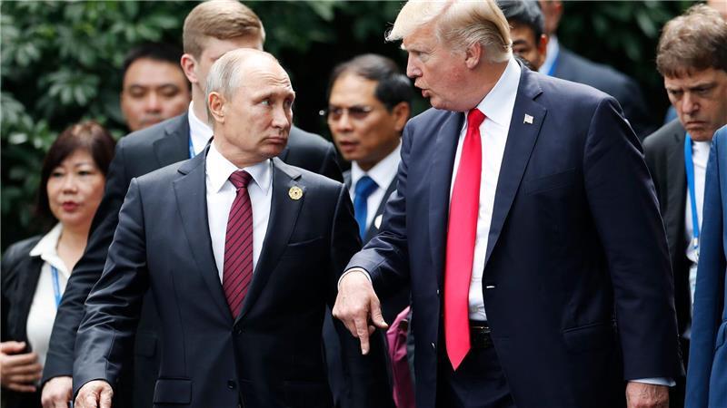 Alaska-Gipfel: Kann Trump Putin zum Frieden zwingen? Der russische Präsident Wladimir Putin und US-Präsident Donald Trump wollen bei ihrem Gipfel über den Ukraine-Krieg sprechen. (Archivbild)