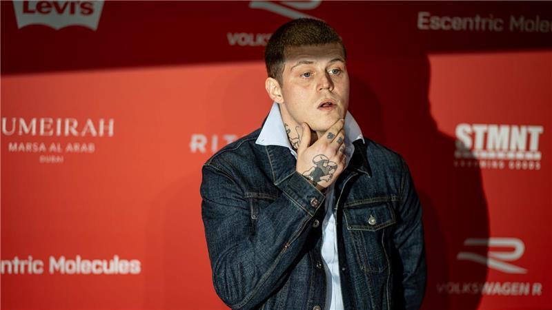 Der schwedische Musiker Yung Lean erhielt auch einen Preis.