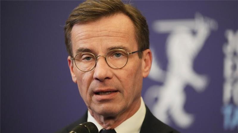 Der schwedische Regierungschef Kristersson will vorsätzliche Beschädigungen an Unterseekabeln in der Ostsee nicht dulden. (Archivbild)