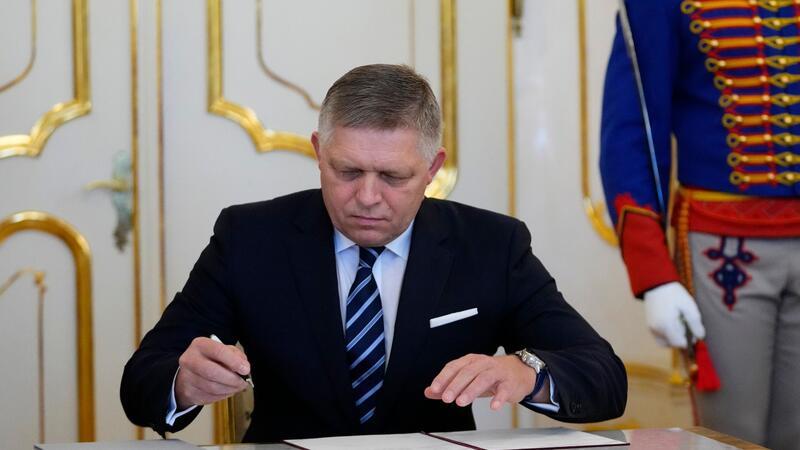 Krieg gegen die Ukraine: So ist die Lage Der slowakische Regierungschef Robert Fico will die Ukraine nicht mehr mit Waffen unterstützen.