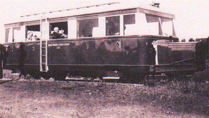 Verfolgungsjagd auf der Schiene: Wie Polizisten im Stader Nachbarkreis 1948 gearbeitet haben Der sogenannte Schienenzepp verkehrte zwischen Bremervörde und Rotenburg. Eine Haltestelle befand sich in Godenstedt unweit des Lagers Seedorf.