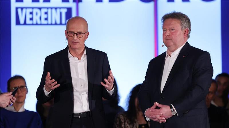 SPD feiert Tschentscher bei Wahlkampfauftakt Der sozialdemokratische Bürgermeister und Landeshauptmann von Wien, Michael Ludwig, war Ehrengast beim SPD-Wahlkampfauftakt in Hamburg.