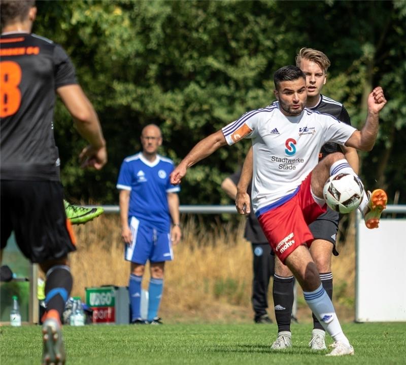 Der späte 2:1-Treffer von Metin Gök reichte den Stadern nicht zum Sieg. Foto Struwe