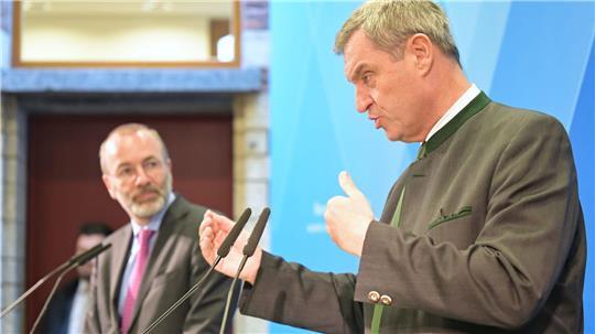 Der stellvertretende CSU-Vorsitzende Manfred Weber fordert eine Neuausrichtung seiner Partei. (Archivbild)