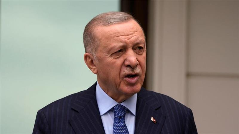 Konflikt im Westjordanland nach Anschlag verschärft Der türkische Präsident Erdogan droht mit einem Einsatz gegen Kurdenmilizen in Syrien. (Archivbild)