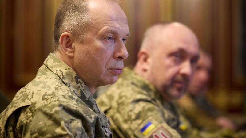 Der ukrainische Oberbefehlshaber Syrskyj hat die Einrichtung einer Militärkommandantur in der russischen Region Kursk angekündigt. (Archivbild)