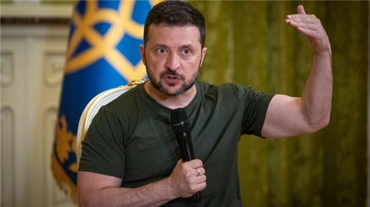 Der ukrainische Präsident Selenskyj (Archiv)