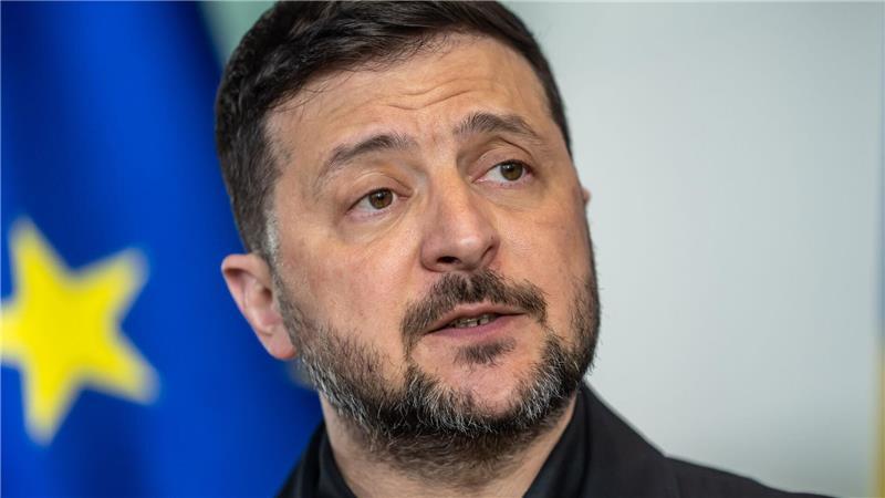Der ukrainische Präsident Wolodymyr Selenskyj fordert eine rasche EU-Mitgliedschaft seines Landes. (Archivbild)