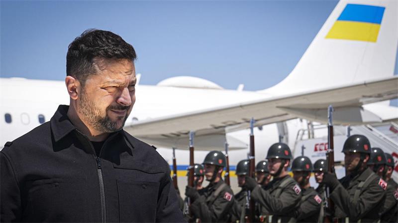 Der ukrainische Präsident Wolodymyr Selenskyj kann sich über ein neues Hilfsversprechen freuen.