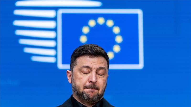 Der ukrainische Präsident Wolodymyr Selenskyj will ein genaues Datum für einen EU-Beitritt seines Landes. (Archivbild)