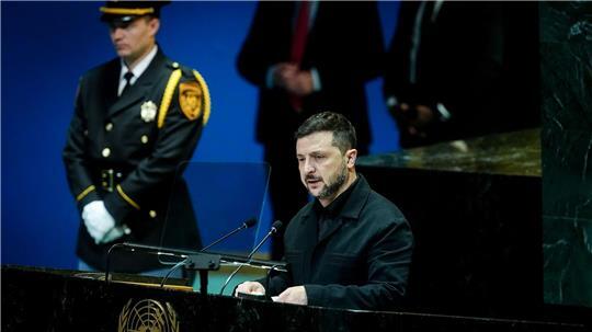 Der ukrainische Präsident setzte sich für die internationale Unterstützung Moldaus ein.