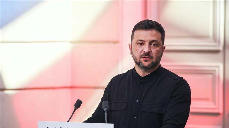 Ringen um Sicherheitsgarantien für Ukraine geht weiter Der ukrainische Staatschef Selenskyj drängt auf einen EU-Beitritt seines Landes.