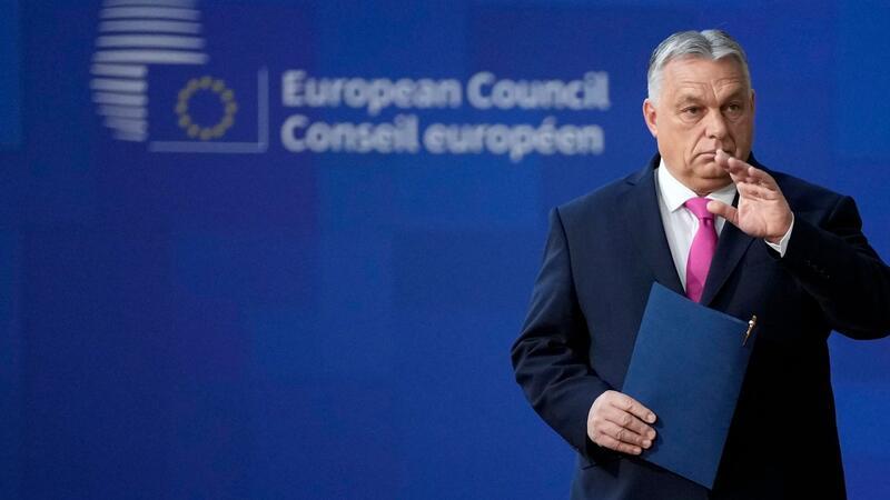 Der ungarische Regierungschef Viktor Orban lehnte die milliardenschweren Finanzhilfen für die Ukraine bislang ab.