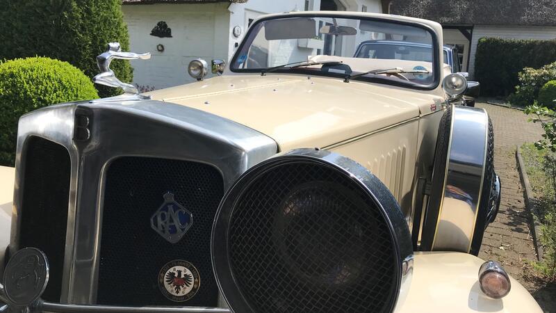 Der vermeintliche Bentley entpuppte sich als ein Beaufort.