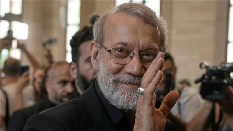 Der von Israel getötete Generalsekretär des iranischen Sicherheitsrates, Ali Laridschani, im Libanon. (Archivbild)