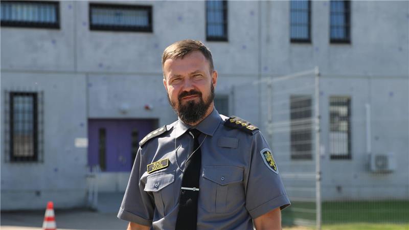 Hinter schwedischen Gardinen in Estland Der Leiter des estnischen Strafvollzugs, Rait Kuuse.
