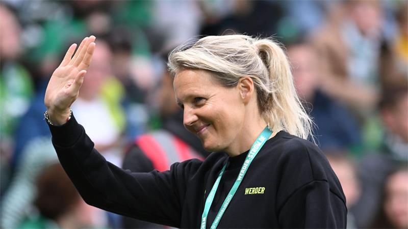 Derby-Siegerin: Werder Bremens Trainerin Friederike Kromp gewann mit ihrem Team gegen den Hamburger SV. (Archivbild)