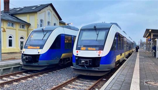 Derzeit gilt etwa auf der Linie Bremen-Soltau-Uelzen ein Ersatzfahrplan.