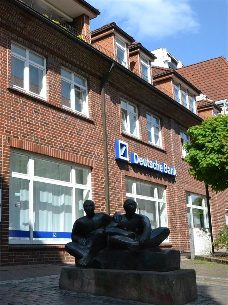 Deutsche-Bank-Filiale in Stade .