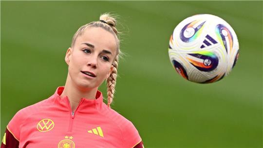 Deutsche Fußballerinnen waren in den vergangenen Jahrzehnten außerordentlich erfolgreich. Eine davon ist Giulia Gwinn. (Archivfoto)