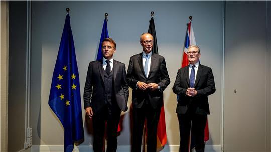 Deutschland, Frankreich und Großbritannien reagieren gemeinsam auf die neuesten Entwicklungen im Mittleren Osten. (Archivbild)