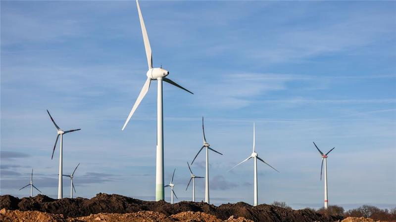 Studie: Deutsches Klimaziel erreicht - aber nicht EU-Ziel Deutschland baut die Windkraft aus.