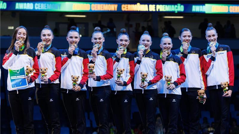 Werbung für Heim-WM: Varfolomeev „beste Gymnastin der Welt“ Deutschland ist erstmals Team-Weltmeister.