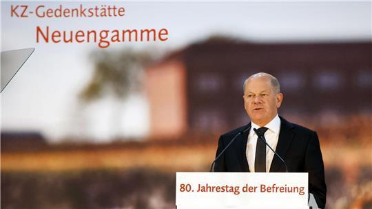 Deutschland kommt nach den Worten des scheidenden Kanzlers beim Bewahren eines Europas in Frieden und Freiheit besondere Verantwortung zu. 