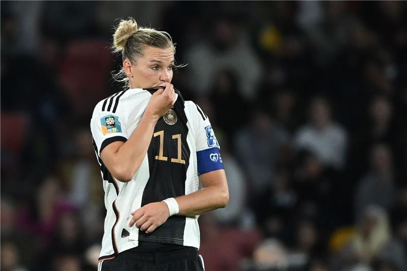 Deutschland um Kapitänin Alexandra Popp musste bei der Fußball-Weltmeisterschaft ein frühe Heimreise antreten.