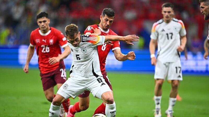 „Ein Knackpunkt“: Füllkrug rettet DFB-Elf Gruppensieg Deutschland und Schweiz lieferten sich eine umkämpfte Partie in Frankfurt.