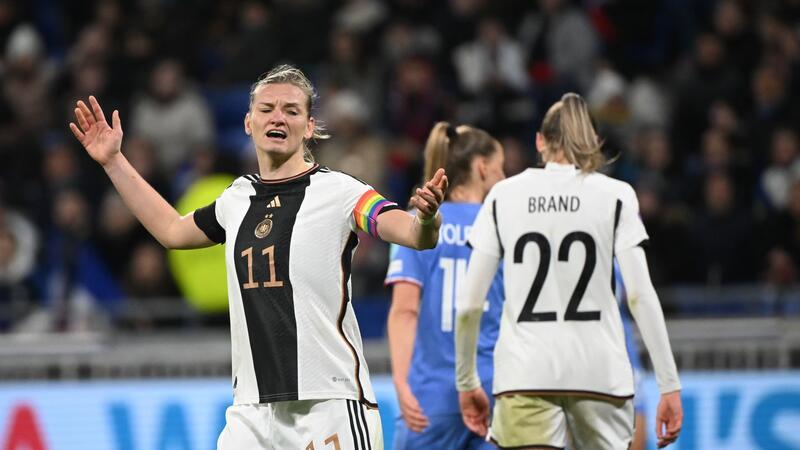 Popp denkt weiter über Rücktritt aus DFB-Team nach Deutschlands Alexandra Popp.
